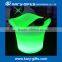 Night club beer ice bucket with led lighting for beer