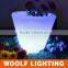 Plastic Rechargeable Remote Color Changing LED Ice Bucket Wine Bucket