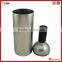 factory sale round red wine tin box