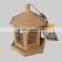 Natural Wood Bird Feeder , Building House for Bird, Wholesale Wood Bird House