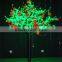 Garden decorative artificial pvc apple trees with leds