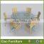 commercial wicker table and chair hotel table set