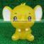 Plastic elephant piggy bank,Custom elephant plastic piggy bank,Small plastic piggy bank elephant