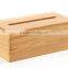 high quality plain wood car tissue box cover
