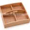 wholesale custom wood tray for storage