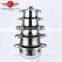 china cheap high quality wholesale market soup pot set/cooking pot