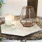 christmas candlestick holders Frosted Glass Flickering Silver Stem Votive Holder