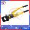 plastic carring case portable hydraulic cable lug crimping tool with crimping moulds 10-120 mm2