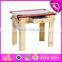 2015 New design cheap home work table study table,Cheap wooden toy table for children,High quality wooden study table W08G023