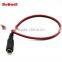 Flat type 22AWG dc cable plug for CCTV 30cm 5.5*2.1mm