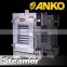 Anko commercial small scale food steamer processing machine