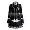 Girl's Formal Felt School Uniform Blazer With Skirt/School Jacket