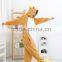 flannel cartoon adult animal jumpsuit animal pajamas jumpsuit bear wennie design