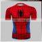 Men's Fitness Running Digital Printing Spiderman Compression Shirt
