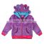 2015 Winter New Arrival Coral Velvet Animal Cow Baby Coat Jacket suit for 1-6 Years Children