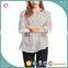 2016 Ladies' Fashion Stripes Design Blouse Woman Fancy Office Blouse Shirts