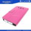 Front hollow design Wallet PU Fashion protective Case with buckle and stand for Samsung Galaxy Grand Duos/I9082