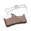 Bicycle disc brake pad organic brakes pad for SHIMANO DEORE XT