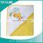 2016 china supplier promotional Soft and beautiful cotton hooded baby towel