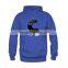 Fleece printed casual solid color pullover hoodies