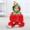 Newborn Infant Animal Romper Baby Costume Hooded Flannel Infant Romper