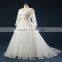 2017 wedding dress Mermaid Lace ball gowns 3/4 sleeves tull net wedding gowns AS41601