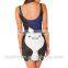 2015designer one piece party dress,MARCELINE DRESS Digital Printing Mini Skirt Package Hip Cool Summer,night dress S119-73