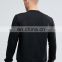 Black Oversized Front Pockets Sweatshirt