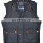 The fashion man jeans vest