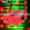 Hot Selling Christmas MINI-11 5W Mini Firefly and One Dimension Effects Laser Light