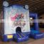 princess inflatable frozen bouncer castle twist / inflatable frozen castle twist combo / inflatable princess castle twist