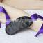 Sexy Black Blindfold With Purple Ribbon Tie Blindfold Adult Novelty Product Sex Toy