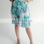 2013 Summer Fashion Art Print Floral Cotton Women Ladies Skirt . (CC20001)