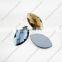 DZ-1034 flat back glass rhinestones for jewelring making