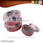 Taobao cheap cute flower pink egg shaped storage boxes with lids