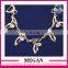 2014 newest design wholesale crystal rhinestone connector for bikini