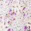 swiss eyelet embroidery fabric 100% cotton cord lace embroidered