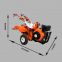 Mini Crawler Tractor Mini Rotary Tiller Gasoline / Diesel