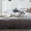 Amazon Hot Sales Home luxury bed sheet bedding set Cotton/Microfiber Green Grey bed set