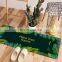 i@home Nordic tropical rain forest style porch mat household flannel Woven anti slip floor mat