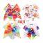 7Inches Girls Rainbow Unicorn Hairbands Kids Large Hair Bows 4styles