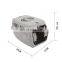 Durable Fastness Pet Carrier Cage Detachable Cat Carrier Portable Cat Transport Cage