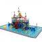 Water slide  swimming pool game factory in china , fiberglass kids toys