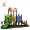 Cheaper Commercial Customized Park Kids Outdoor Plastic Slide Equipment
