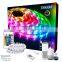 App controlled full kit music sync voice control google home Alexa Tuya 5050 5M 10M wifi bluetooth smart RGB LED strip Light
