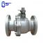 2 piece Floating Ball WCB Body Stainless Steel Ball Manual Ball Valve For Water Oil