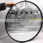 Wall Hanging  Simplistic Round Metal Frame  Mirror in Black for Gallery/entryway/bathroom/living room/wall decor