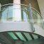 safety customized balustrade curved tempered glass for stairs