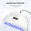 84W High Power 42lamp Bead Fast Dry nail dryer Painless Mode Intelligent phototherapy Nail lamp for two hands Sun1s plus machine
