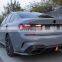 Ludawei new 3 series G20 G28 modified decoration accessories 320i 325i 330i Dragon scale Rear bumper for BMW